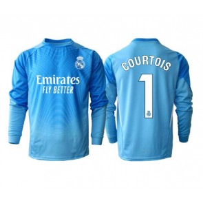 Real Madrid Thibaut Courtois #1 Portiere Prima Maglia 2025-26 Manica Lunga